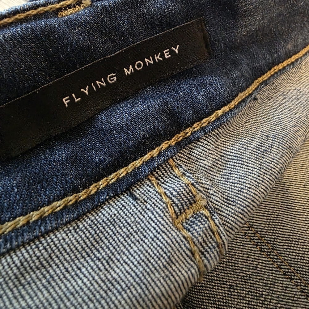 Flying Monkey Indigo Skinny Jeans - Picture 2 of 6